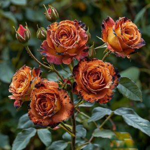 Роза плетистая Оранжевый Бриллиант купить по цене от 450р. в интернет-магазине «Посадика» с доставкой почтой в в Шахтерске и по всей России – [изображение №1].